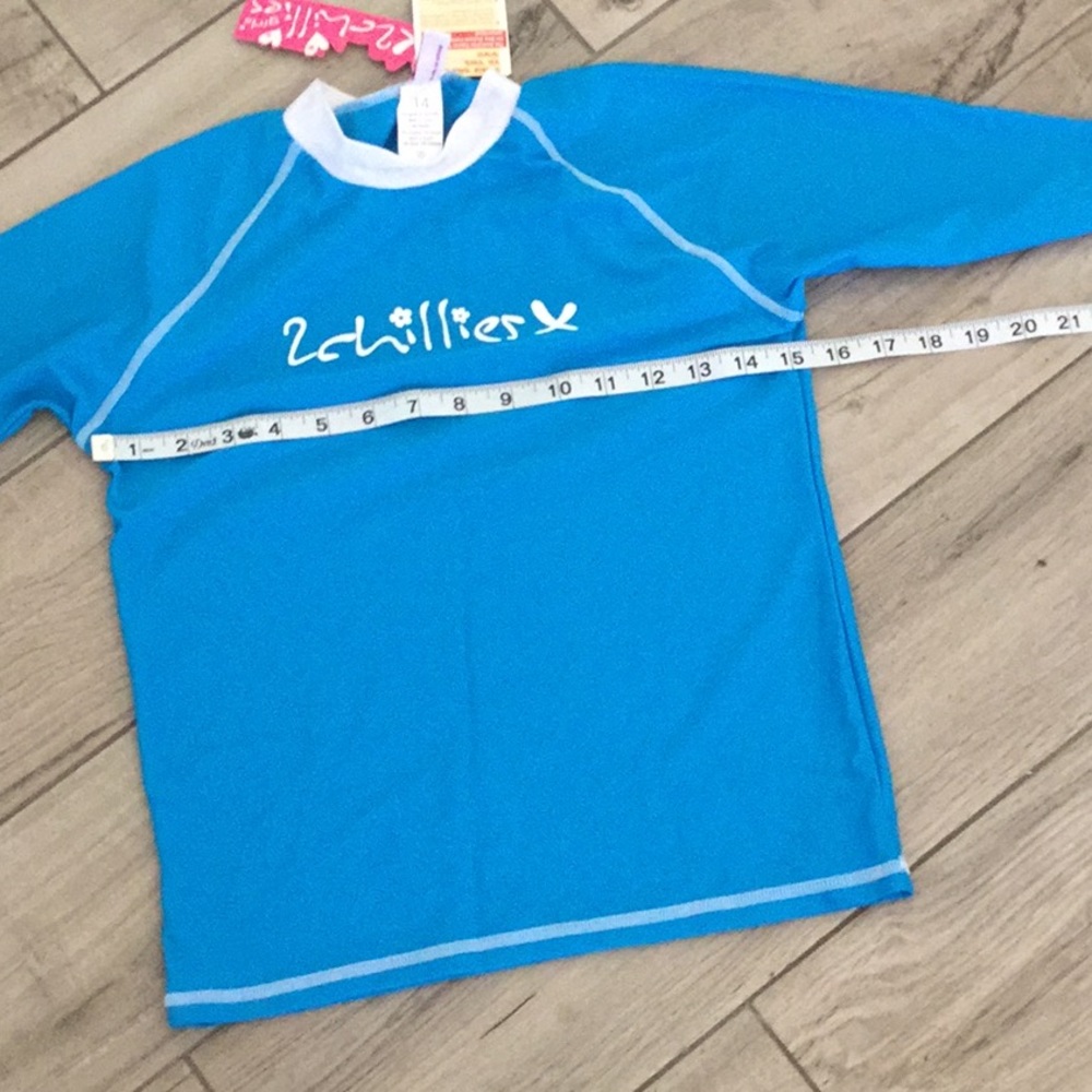 Blue UPF Protection Swim Rash Guard - Picture 5 of 7